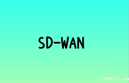SD-WAN：通过宽带提供最高的网络质量