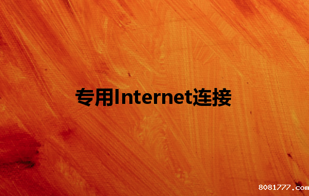 为什么专用Internet连接很重要?