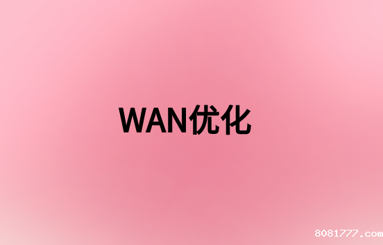 WAN优化必威体育app官方下载精装版如何工作?