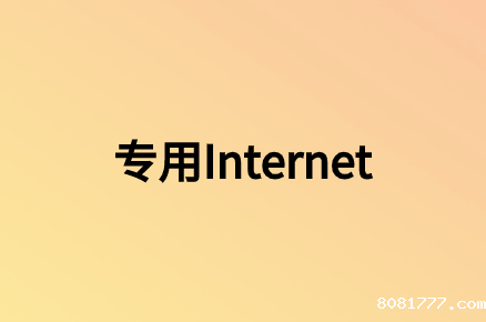 使用专用Internet访问有哪些优势?